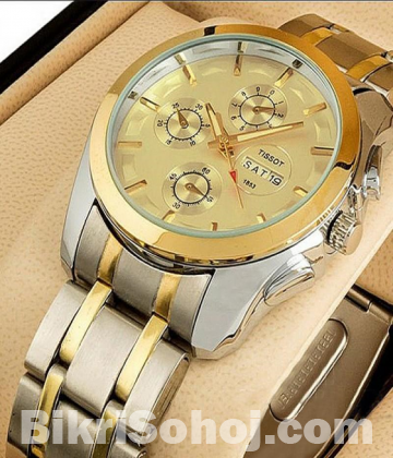 Tissot Premium Golden Chain Watch